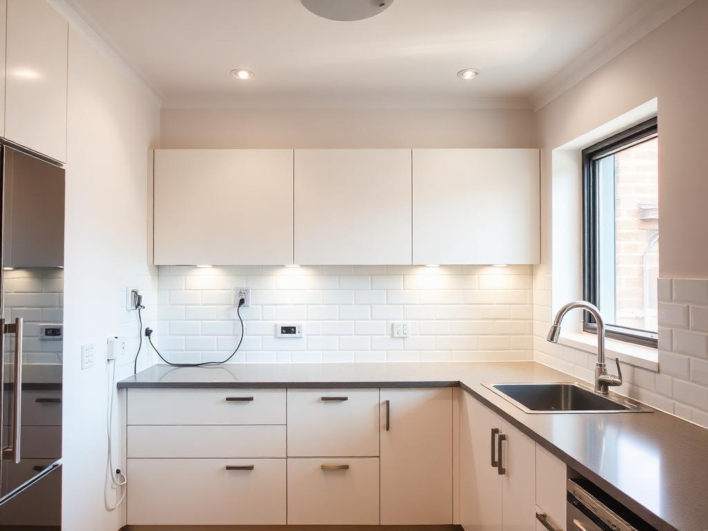 Kitchen rewire in Fremantle